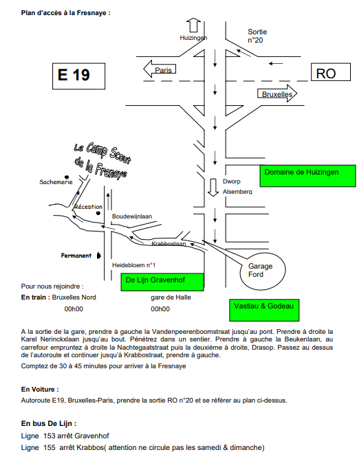 Carte du site Farwdon